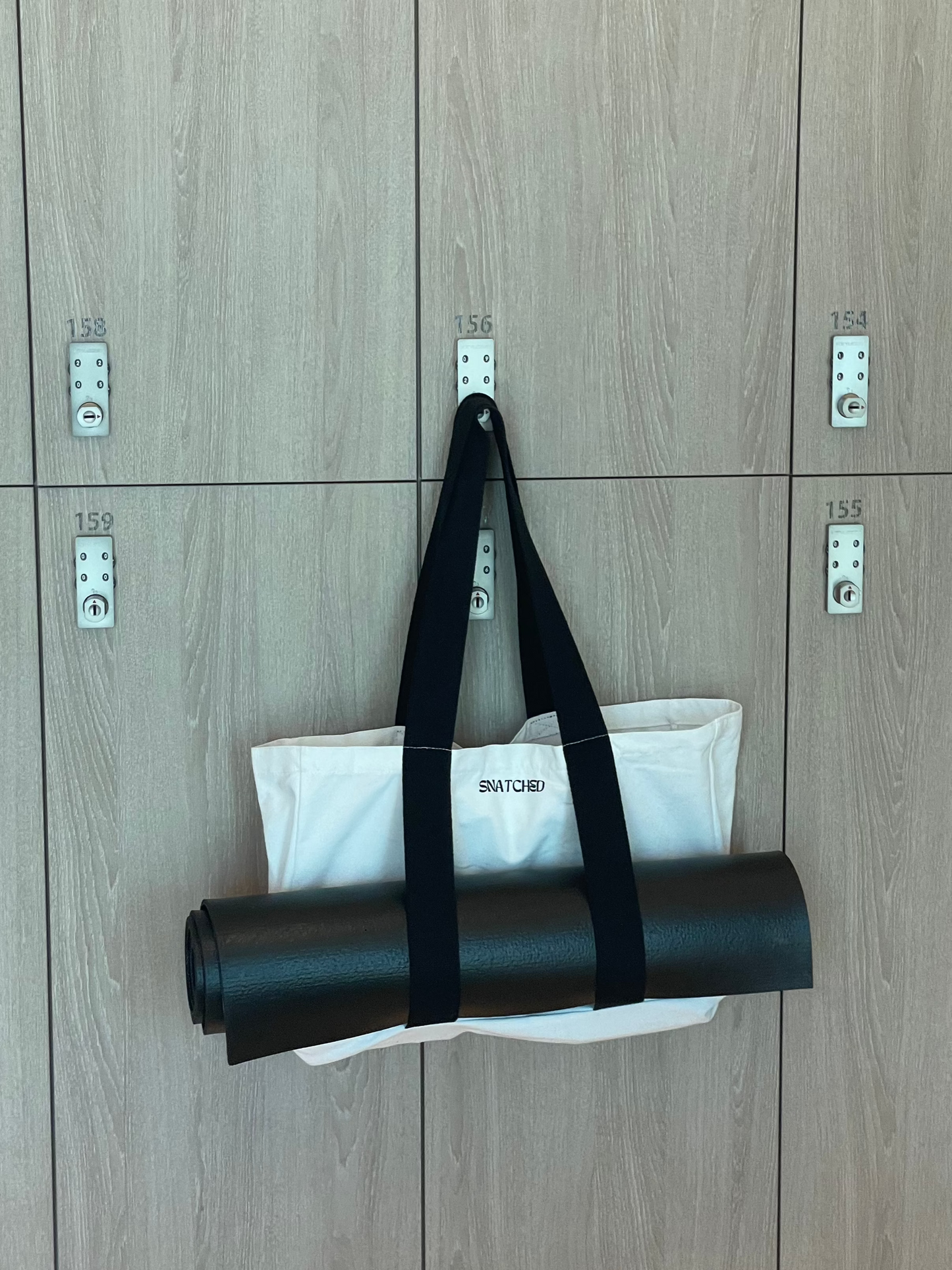 Omni White Contrast Pilates Tote