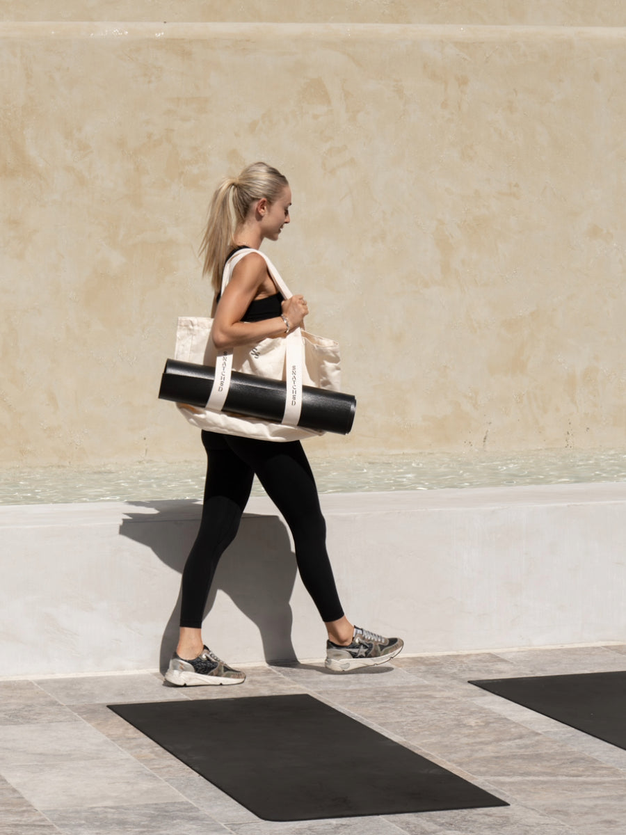 Omni Beige Pilates Tote