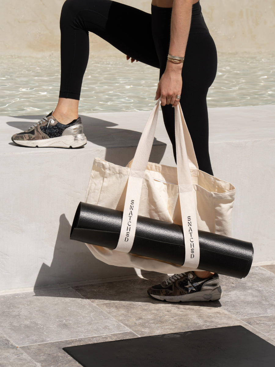 Omni Beige Pilates Tote